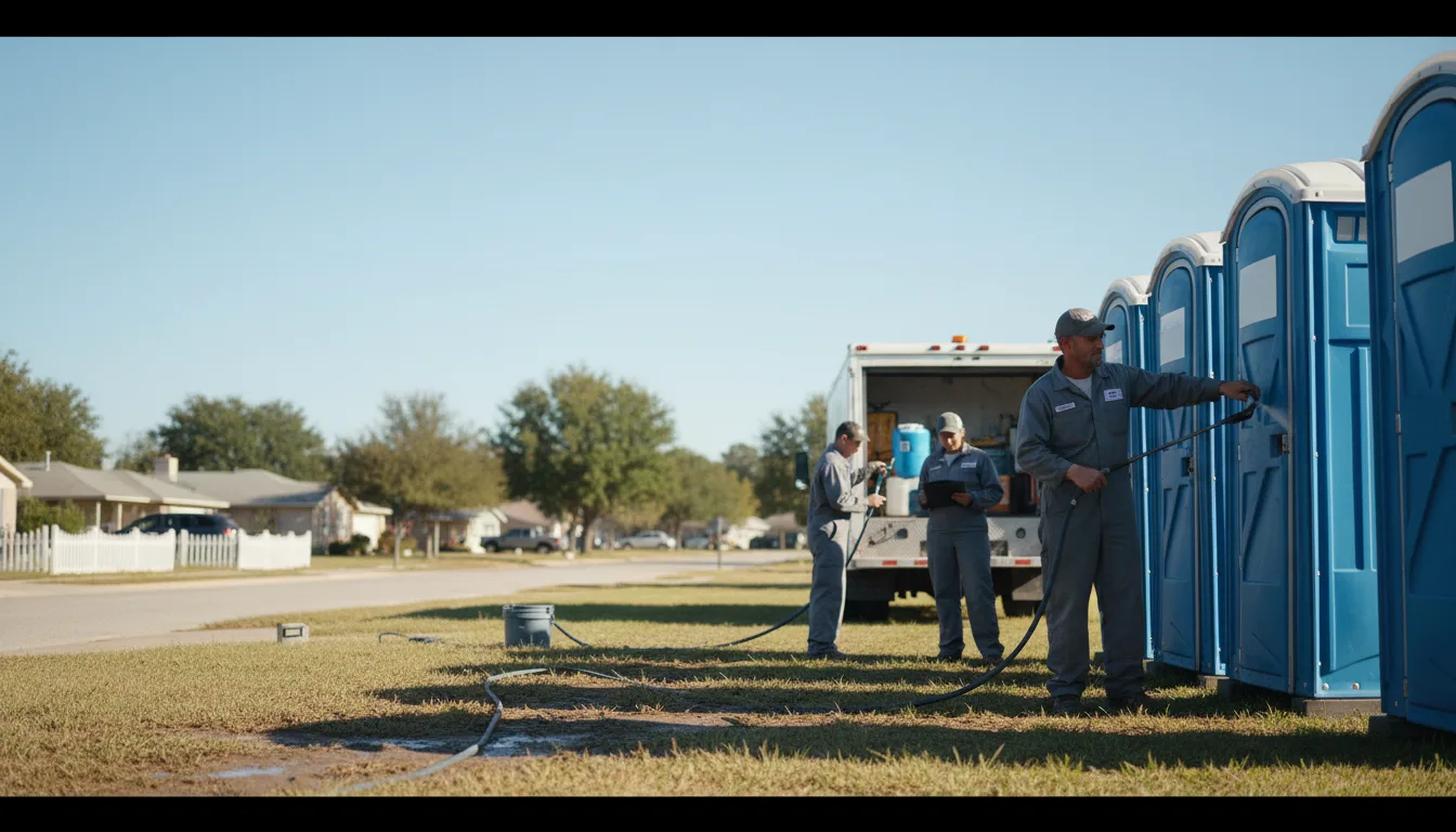 Long-Term Portable Toilet Rental in Shaw Afb, SC near me